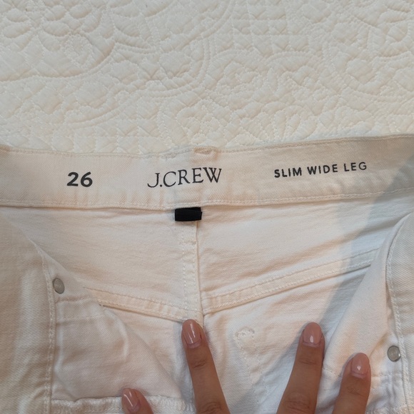 J.Crew Slim Wide Leg Jean 26 - Picture 6 of 7